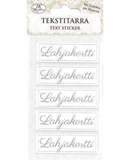 JKP LAHJAKORTTI TEKSTITARRA Main Image