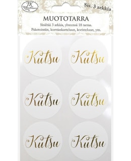 JKP MUOTOTARRA KUTSU KULTA 3ARK/PKT Main Image