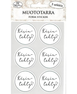 JKP KÄSINTEHTY MUSTA MUOTOTARRA Main Image