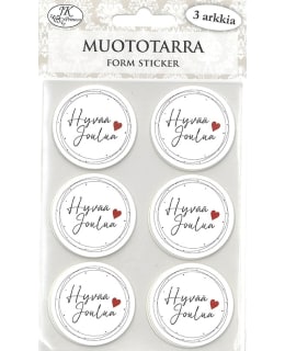 JKP HYVÄÄ JOULUA MODERNI MUOTOTARRA Main Image