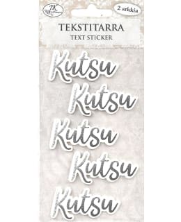 J.K. PRIMECO KUTSU 2 HOPEA TEXT STICKER Main Image