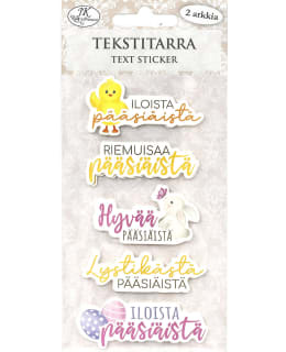 JKP PÄÄSIÄINEN TEKSTITARRA Main Image