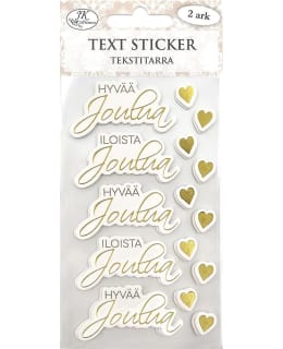 JKP JOULUTEKSTI KULTA TEKSTITARRA Main Image