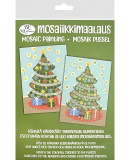 JKP A5 JOULUKUUSI MOSAIIKKIMAALAUS Main Image