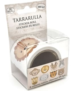 JKP 100KPL ELÄIMET TARRARULLA Main Image