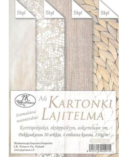 JKP A6 NATUR KARTONKILAJITELMA Main Image