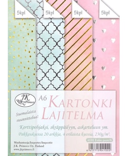 JKP A6 FOLIO PASTELLI KARTONKILAJITELMA Main Image