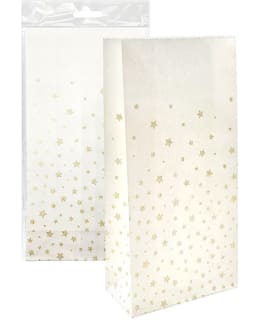 JKP TÄHDET KULTA GLITTER 5KPL LAHJAPUSSI Main Image