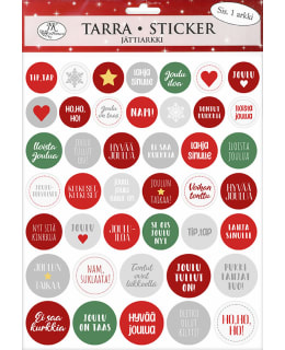 JKP JOULUTEKSTIT PUNAVIHREÄ JÄTTITARRA Main Image