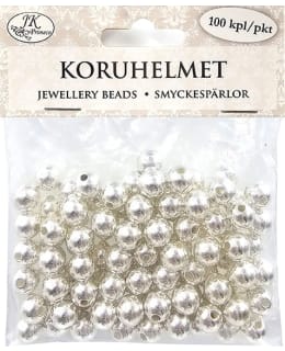 JKP 100KPL HOPEANVÄRISET KORUHELMET Main Image