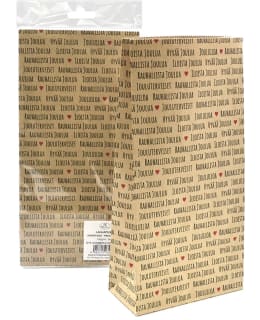 JKP TEKSTI JA SYDÄMET 5 KPL LAHJAPUSSI Main Image