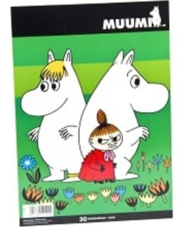 MUUMI PIIRUSTUSLEHTIÖ A4 30 ARKKIA Main Image
