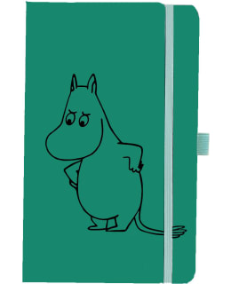 MUUMI A5 TUMMANVIHREÄ MUISTIKIRJA Main Image