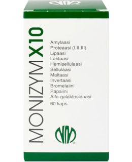 NATURA MEDIA MONIZYM X10 60 KAPS. RAVLIS Main Image
