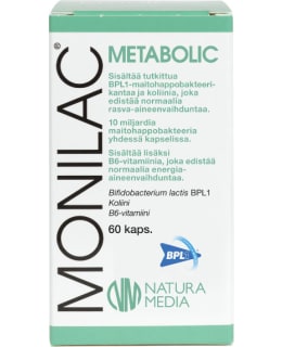 NATUR MED METABOLIC 60KAPS. RAVINTOLISÄ Main Image