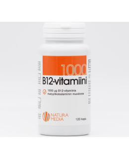 NATURA MEDIA B12-VIT 1000µG 120CAPS Main Image