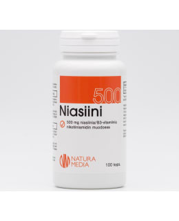NATURA MEDIA B3-VIT NIACIN 500MG 100CAPS Main Image