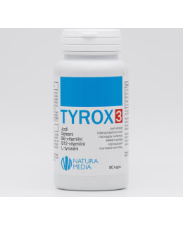NATURA MEDIA TYROX 3 90 CAPS Main Image