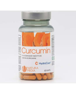 NATURA MEDIA CURCUMIN 60 KAPS RAV.LISÄ Main Image