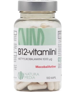 NATURA MEDIA B12 1000µG 100KAPS RAVLIS Main Image