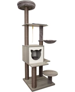 VIKSU CAT CLIMBING TREE GREY 164CM Main Image