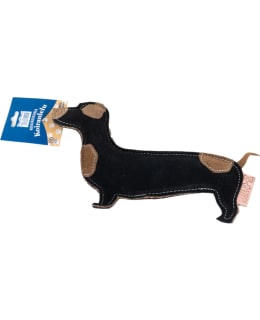 VIKSU LEATHER DACHSHUND DOG TOY Main Image