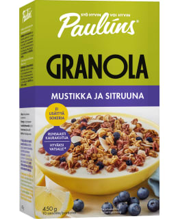 PAULUNS MUST&SIT 450G GRANOLA Main Image