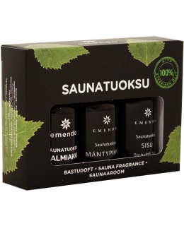 EMENDO SAUNATUOKSUT 3X10ML MUSTA Main Image