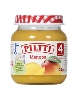 Piltti 125g Mangoa hedelmäsose 4kk Main Image