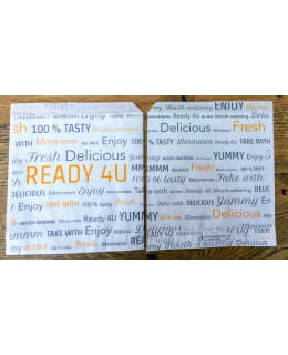 ROSA 170X160MM 500 PCS HAMBURGER POCKET Main Image