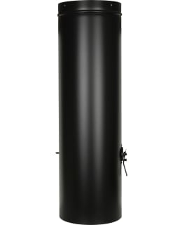 KOTAKEITTIÖ MUSTA 1M SULKUPELTIPIIPPU Main Image