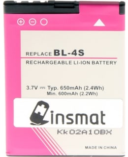 INSMAT LI-ION AKKU NOKIA BL-4S 650MAH Main Image