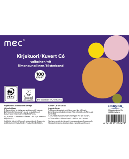 M.E.C C6/100KPL KIRJEKUORI LIIMANAUHALLA Main Image