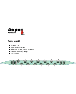 AAPO KALATUPA 8,5 M KATISKA Main Image