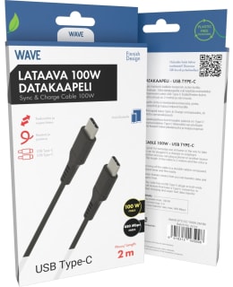 WAVE 100W 2 M USB-C DATAKAAPELI Main Image