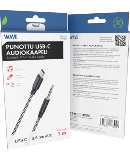 WAVE USBC - 3,5MM 1M AUDIOKAAPELI Main Image