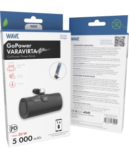 WAVE GOPOWER 5000MAH LISÄVIRTALÄHDE Main Image
