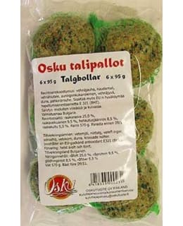 Osku 6 kpl talipallot Main Image