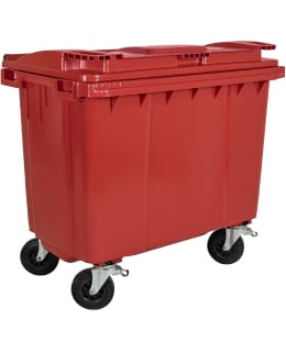 HELESI 660 L PUNAINEN JÄTEASTIA Main Image