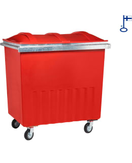 INORA 660 L PUNAINEN JÄTEASTIA Main Image