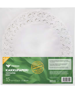 ESKIMO 28CM PYÖREÄ KAKKUPAPERI Main Image