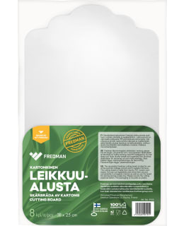 FREDMAN 8KPL KARTONKINEN LEIKKUUALUSTA Main Image