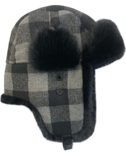 RETKI RUUTUKUOSI KARVAHATTU GRY/BLK L/60 Main Image