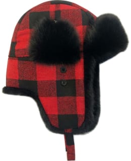 RETKI RUUTUKUOSI KARVAHATTU RED/BLK L/60 Main Image