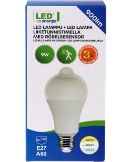 LEDENERGIE E27 LAMPPU LIIKETUNNISTIMELLA Main Image