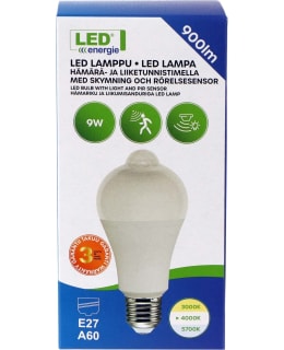 LEDENERGIE E27 LAMPPU HÄMÄRÄTUNNISTIMELL Main Image