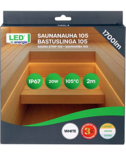LEDENERGIE 2M VALKOINEN LED-SAUNANAUHA Main Image