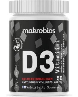 MAKROBIOS SALM 50MCG 150TBL D3-VITAMIINI Main Image