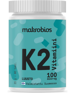 MAKROBIOS K2 VIT 60 TABLETTIA 21G RAVL Main Image