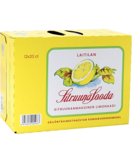 LAITILAN SITRSOODA 0,33L 12P LIMONAD TLK Main Image